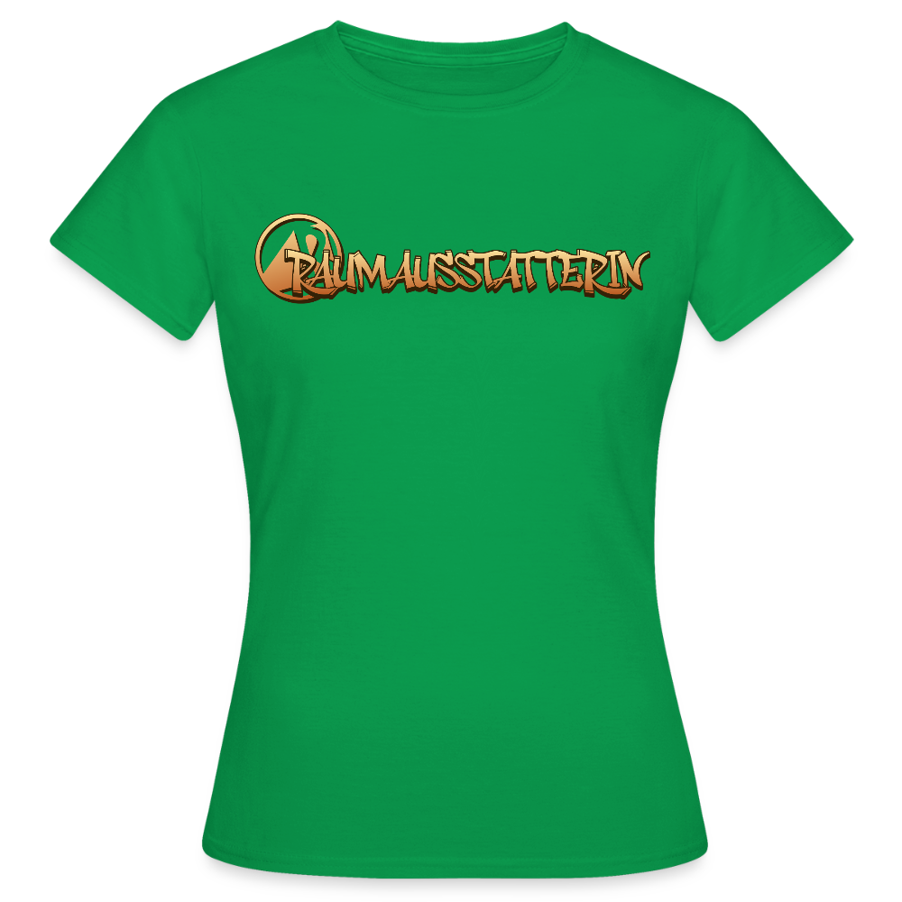 Frauen T-Shirt "Raumausstatterin" Kelly Green Frauen T-Shirt