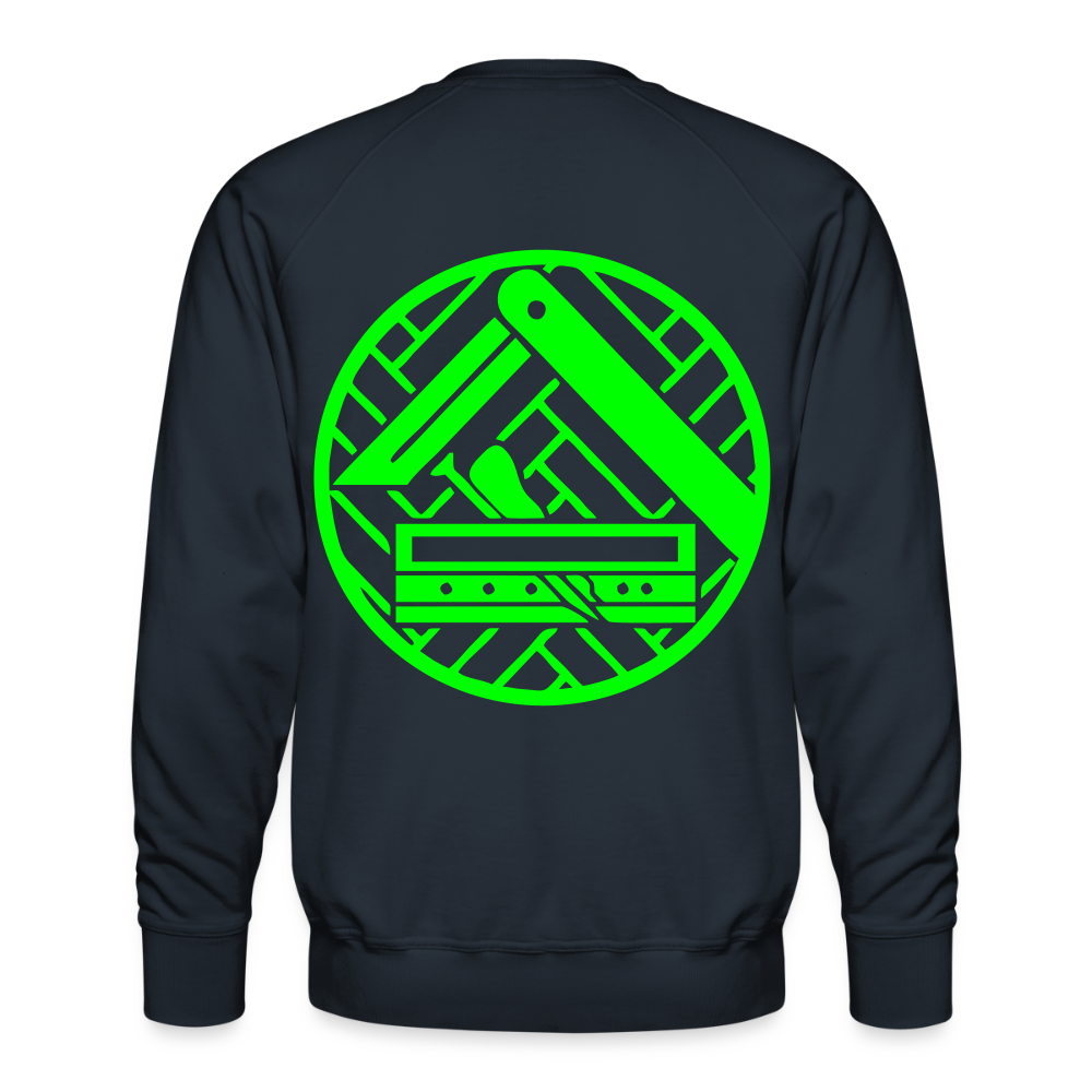 Unisex Premium Pullover "Parkettleger" neongrün Männer Premium Pullover