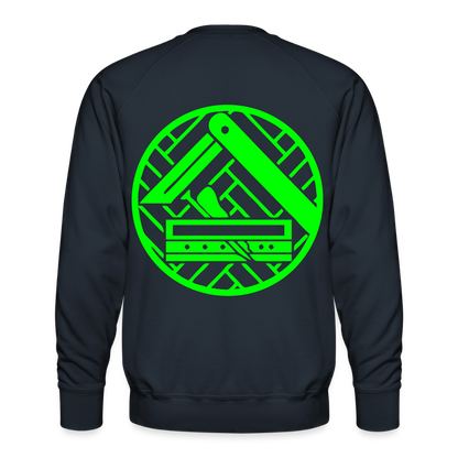 Unisex Premium Pullover "Parkettleger" neongrün Männer Premium Pullover