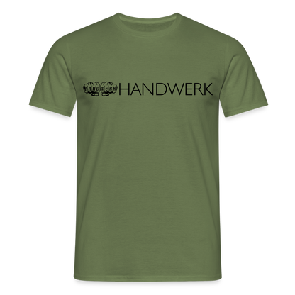 Unisex T-Shirt "Handwerk" Militärgrün Männer T-Shirt