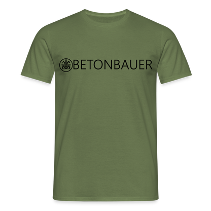 Unisex T-Shirt "Betonbauer" Militärgrün Männer T-Shirt