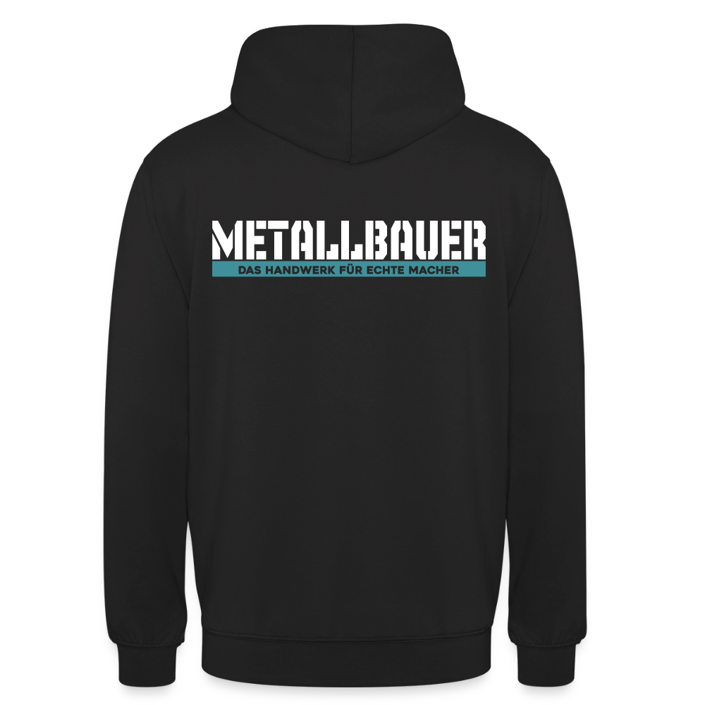 Unisex Hoodie HW-300 | MACHER "Metallbauer" Schwarz Unisex Hoodie {{ color }}