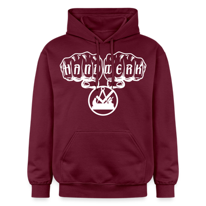 Gildan Unisex Softstyle® "Schreiner/Tischler" Maroon Gildan Unisex Softstyle® Midweight Hoodie