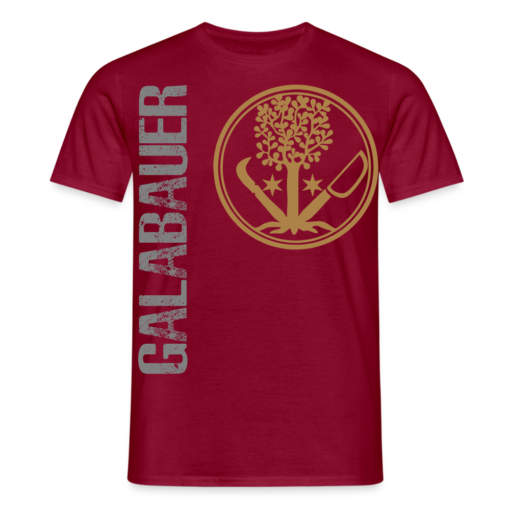 Unisex T-Shirt "GaLaBauer" Ziegelrot Männer T-Shirt