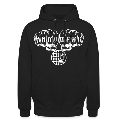Unisex Hoodie "Bodenleger" Schwarz Unisex Hoodie