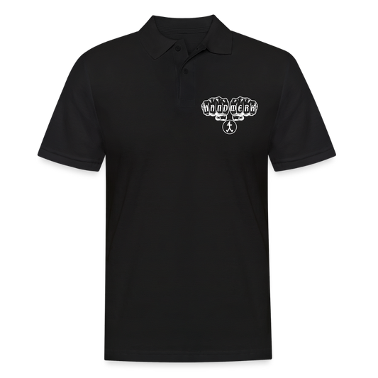 Männer Poloshirt "Steinmetz" - Schwarz
