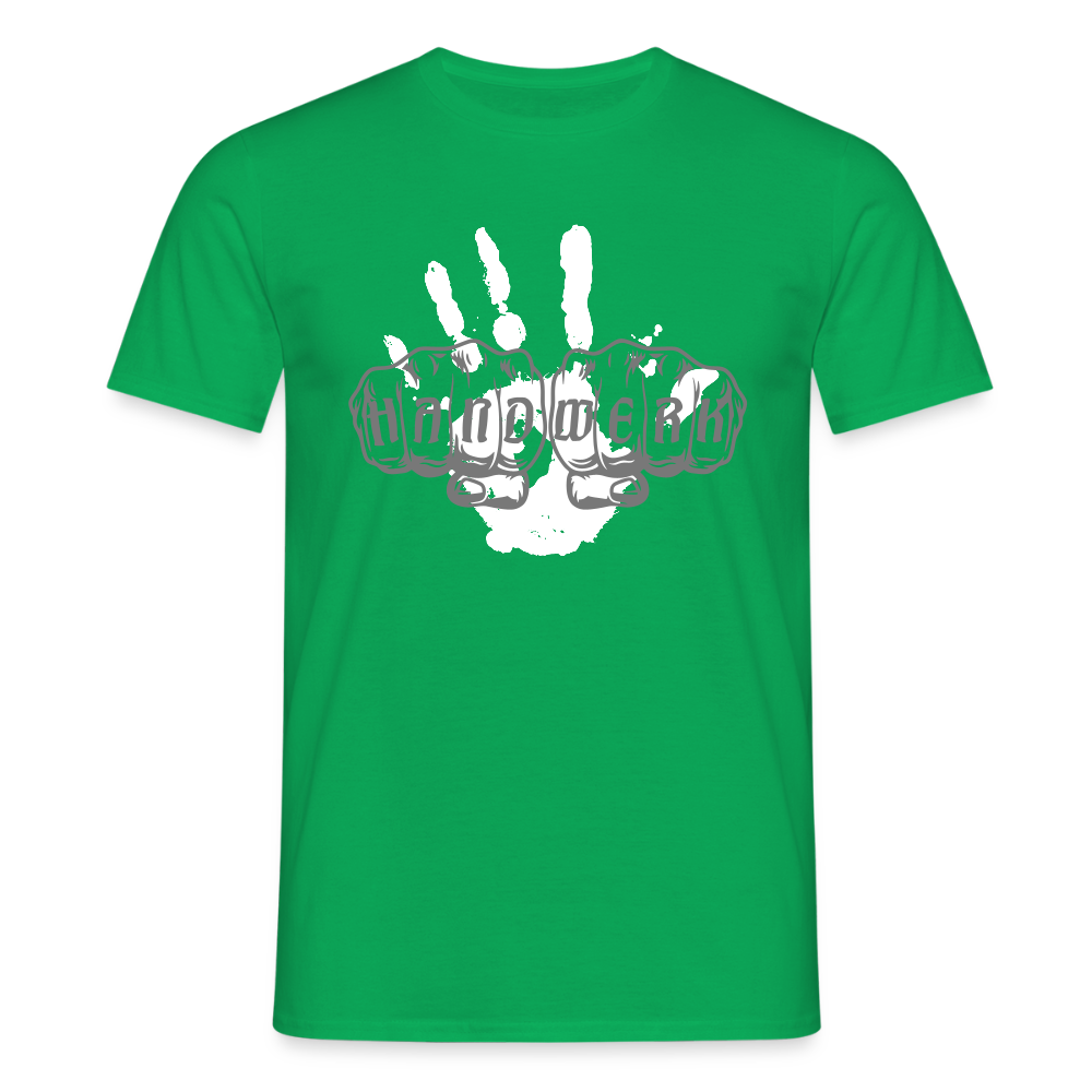 Unisex T-Shirt "Hand" Kelly Green Männer T-Shirt