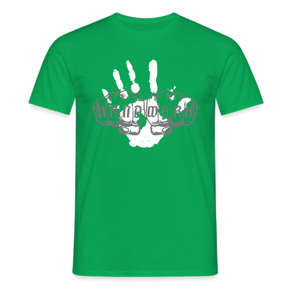 Unisex T-Shirt "Hand" Kelly Green Männer T-Shirt