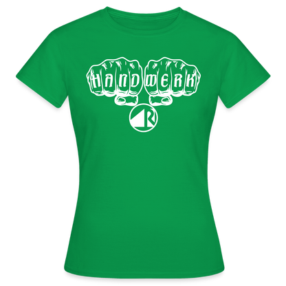 Frauen T-Shirt "Raumausstatter" Kelly Green Frauen T-Shirt