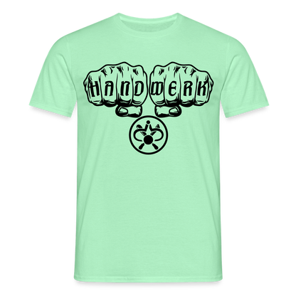 Unisex T-Shirt "Drechsler" Mintgrün Männer T-Shirt