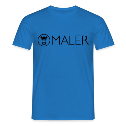Unisex T-Shirt "Maler" Royalblau Männer T-Shirt
