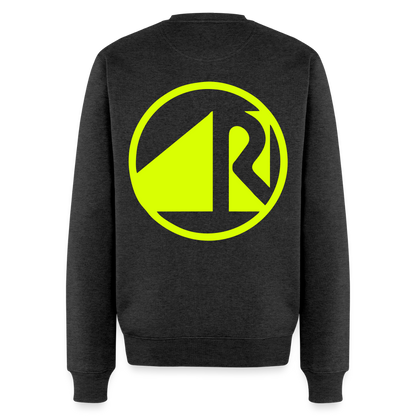 Unisex Premium Pullover "Raumausstatter" neongelb Anthrazit meliert Männer Premium Pullover