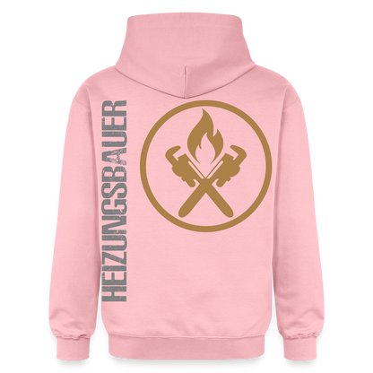 Gildan Unisex Softstyle® "Heizungsbauer" Hellrosa Gildan Unisex Softstyle® Midweight Hoodie