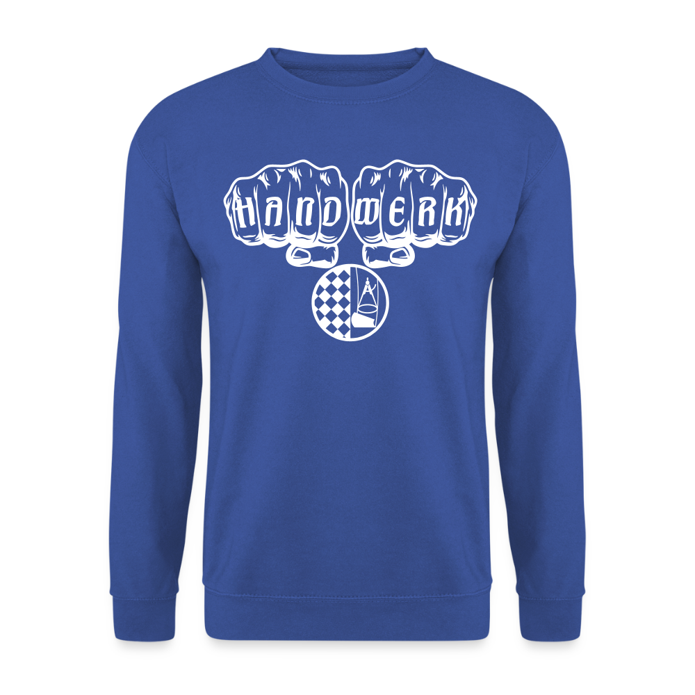 Unisex Pullover "Bodenleger" Royalblau Unisex Pullover