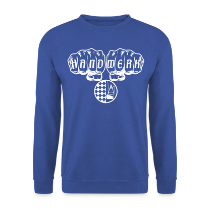 Unisex Pullover "Bodenleger" Royalblau Unisex Pullover