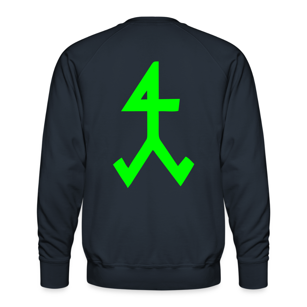Unisex Premium Pullover "Steinmetz" neongrün Männer Premium Pullover