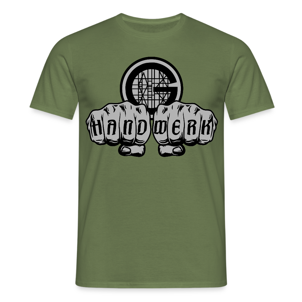 Unisex T-Shirt "Gerüstbauer" - Militärgrün