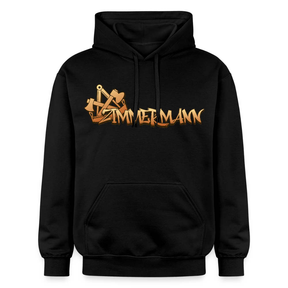 Gildan Unisex Softstyle® "Zimmermann" Schwarz Gildan Unisex Softstyle® Midweight Hoodie