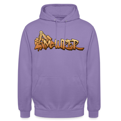 Unisex Hoodie "Maurer" Lavendel Unisex Hoodie