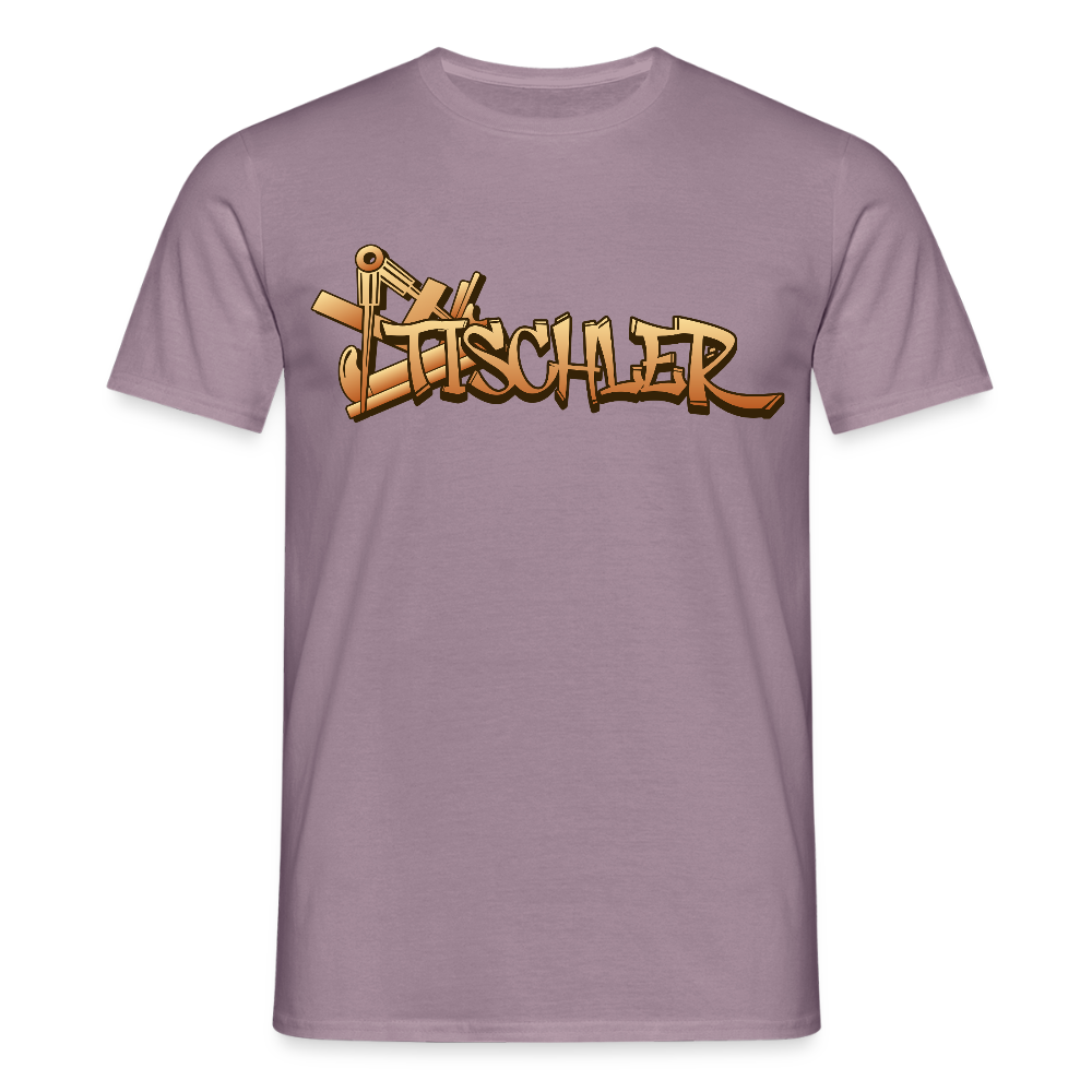 Unisex T-Shirt "Tischler" Lilagrau Männer T-Shirt