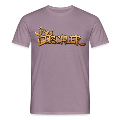 Unisex T-Shirt "Tischler" Lilagrau Männer T-Shirt