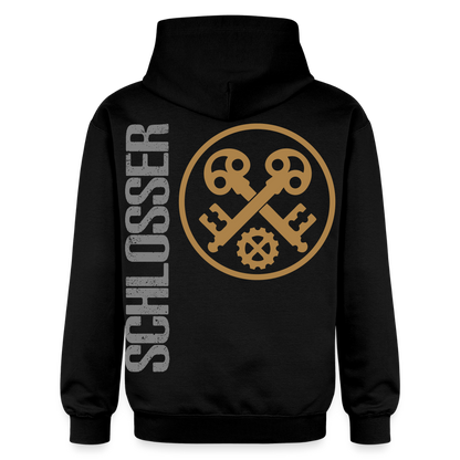 Gildan Unisex Softstyle® "Schlosser" Schwarz Gildan Unisex Softstyle® Midweight Hoodie