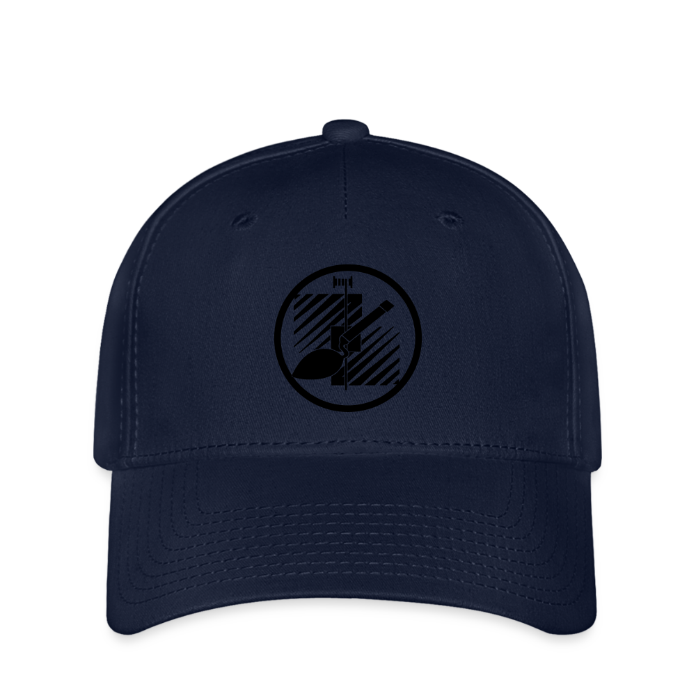 Flexfit Cap "Fliesenleger" Navy Flexfit Cap