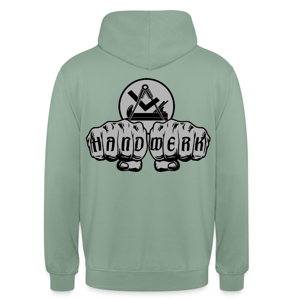Unisex Hoodie "Schreiner/Tischler" beidseitig bedruckt Unisex Hoodie