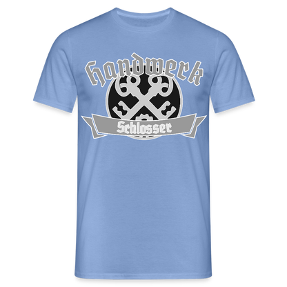 Unisex T-Shirt "Schlosser" carolina blue Männer T-Shirt