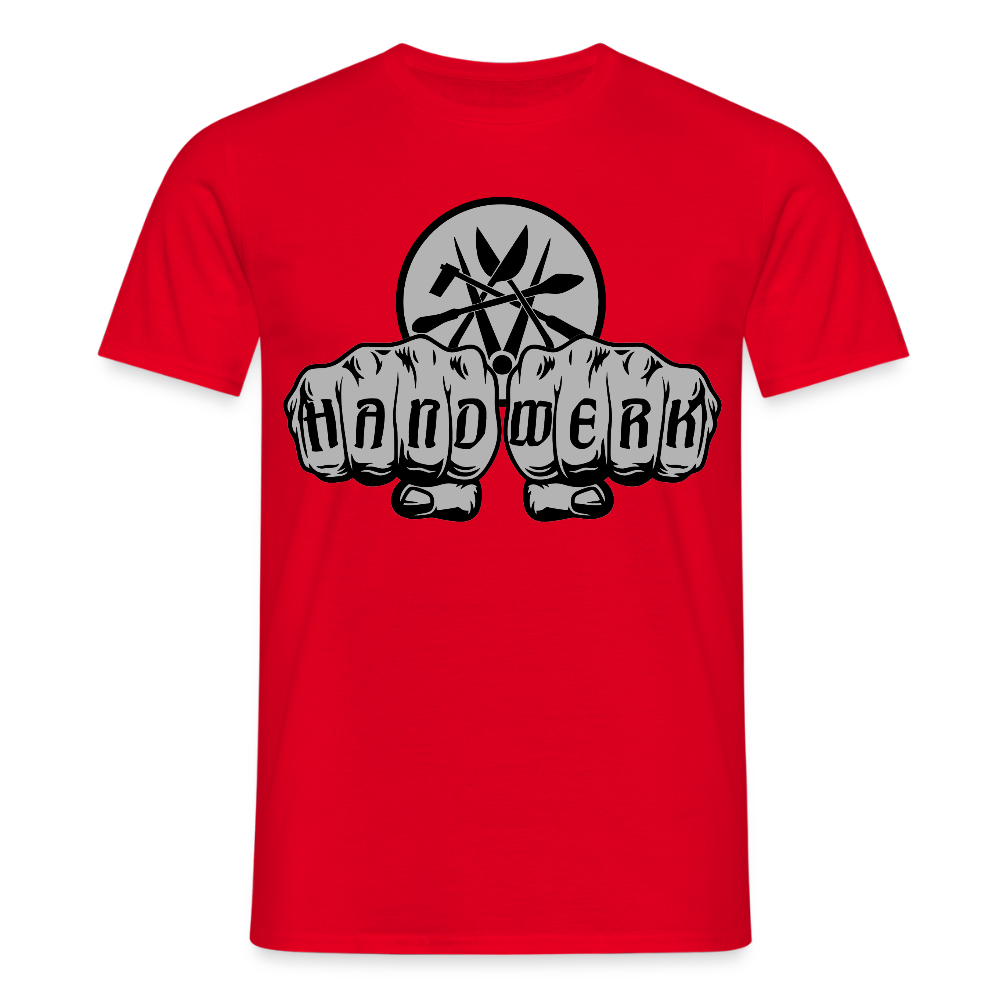 Unisex T-Shirt "Spengler" Rot Männer T-Shirt