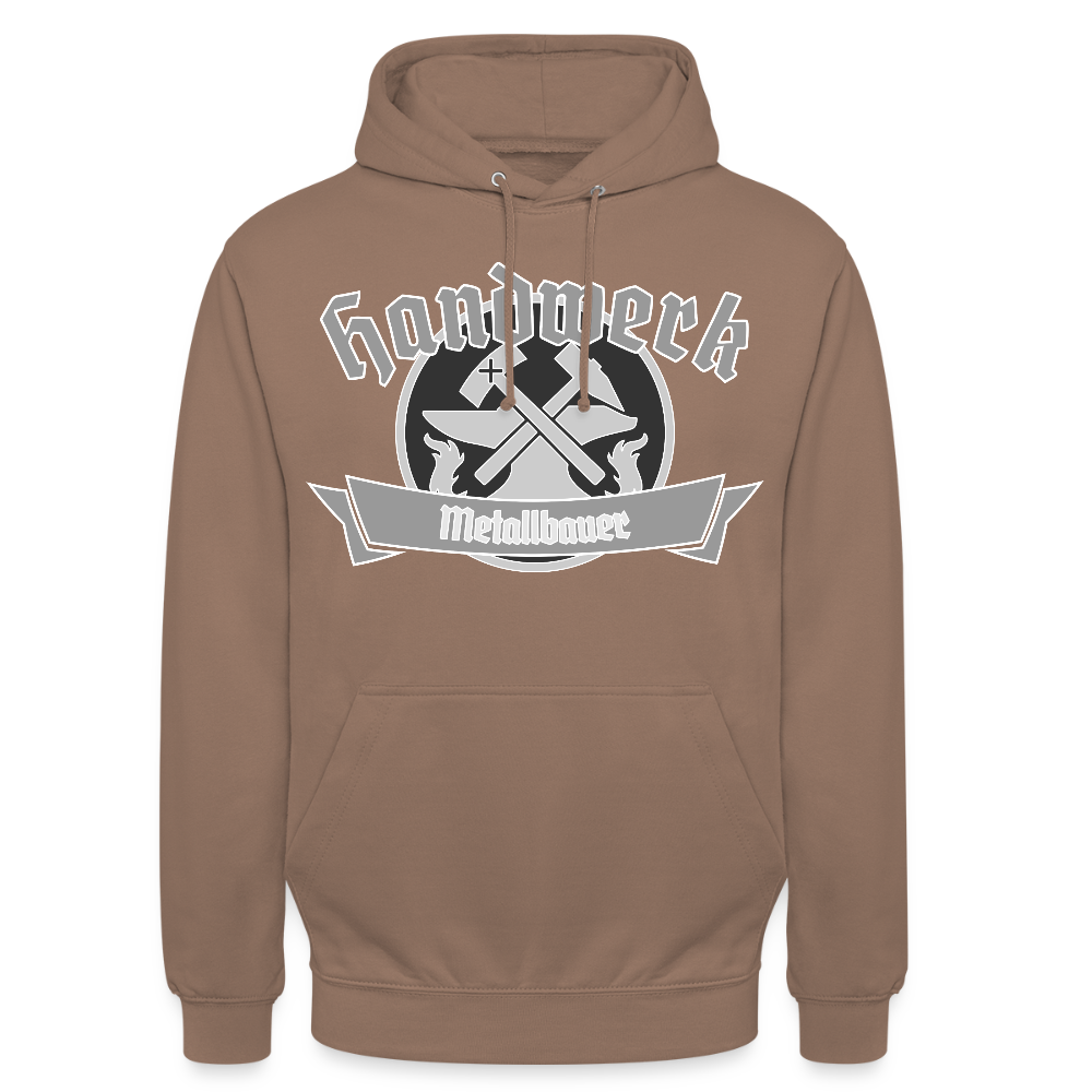 Unisex Hoodie "Metallbauer" Mokka Unisex Hoodie