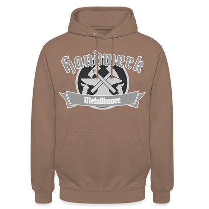 Unisex Hoodie "Metallbauer" Mokka Unisex Hoodie