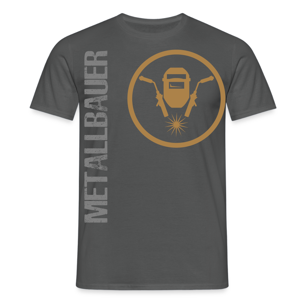Unisex T-Shirt "Metallbauer" Anthrazit Männer T-Shirt