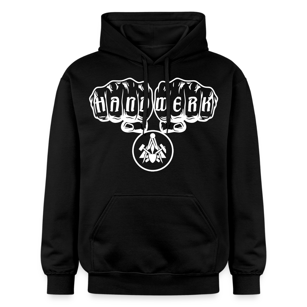 Gildan Unisex Softstyle® "Maurer" Schwarz Gildan Unisex Softstyle® Midweight Hoodie