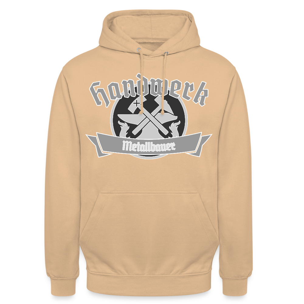 Unisex Hoodie "Metallbauer" Pfirsich Unisex Hoodie