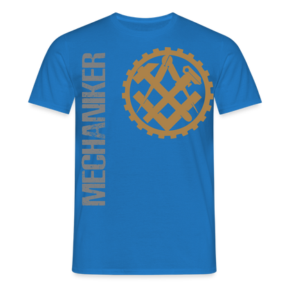 Unisex T-Shirt "Mechaniker" Royalblau Männer T-Shirt