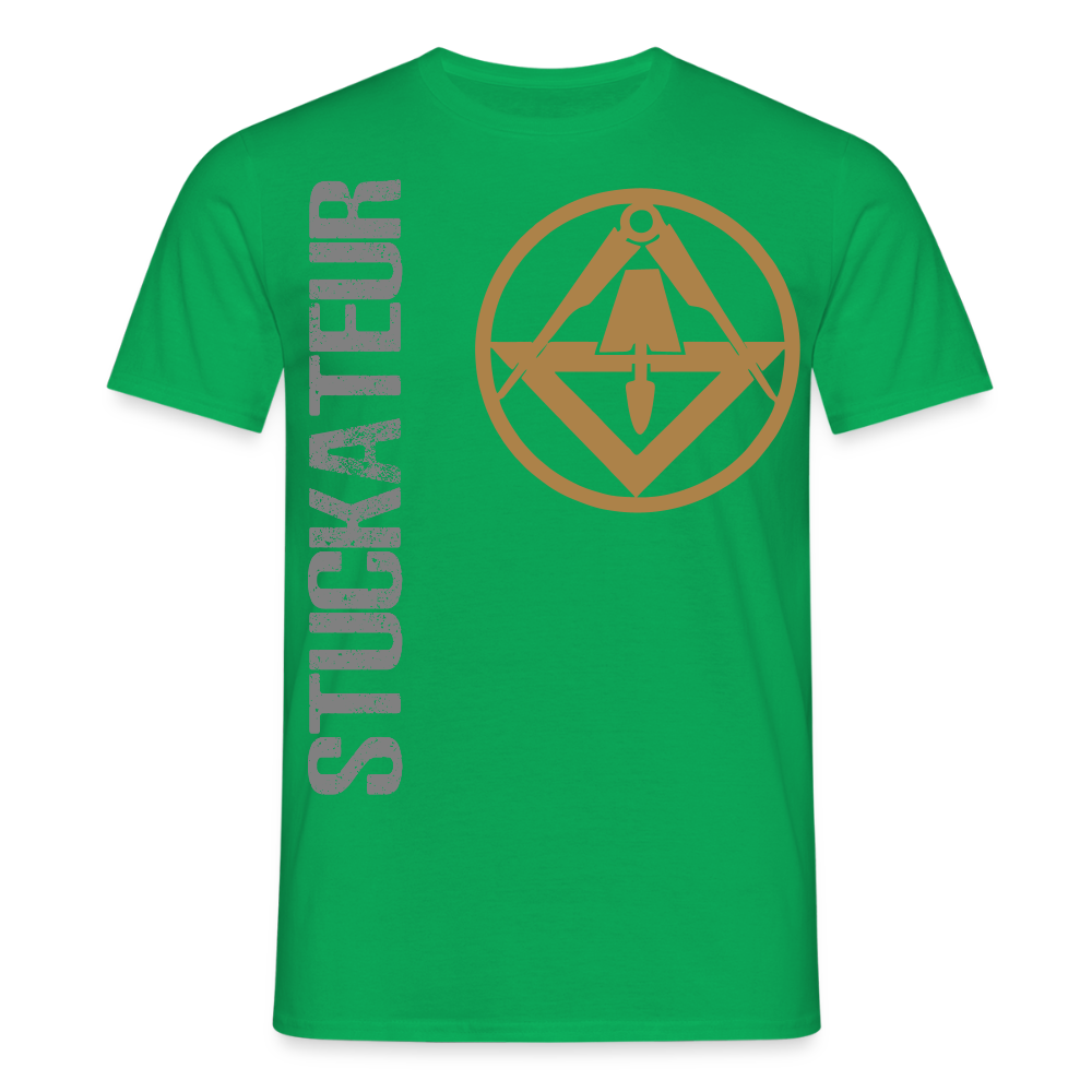 Unisex T-Shirt "Stuckateur" Kelly Green Männer T-Shirt