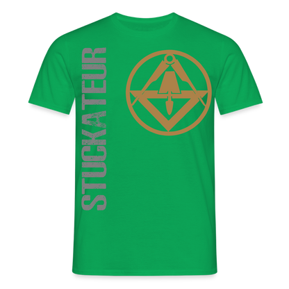 Unisex T-Shirt "Stuckateur" Kelly Green Männer T-Shirt
