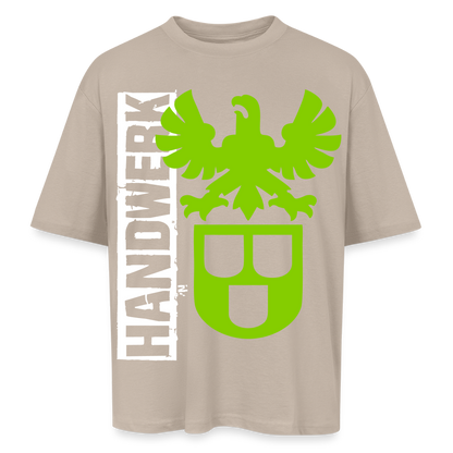 Oversized Unisex T-Shirt "Maler+Lackierer" Sahara Oversized Unisex T-Shirt