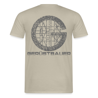 Unisex T-Shirt "Gerüstbauer" Sandbeige Männer T-Shirt