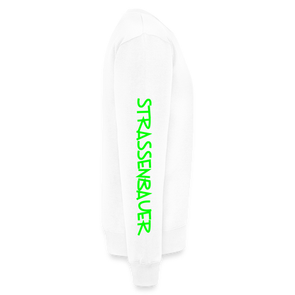 Unisex Premium Pullover "Strassenbauer" neongrün Männer Premium Pullover