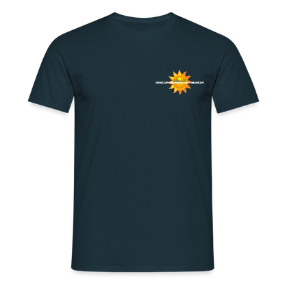 Unisex T-Shirt "Radio-Sunshine-Musik" (beidseitig bedruckt) Männer T-Shirt