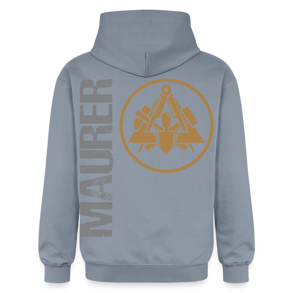 Gildan Unisex Softstyle® "Maurer" Blau Gildan Unisex Softstyle® Midweight Hoodie