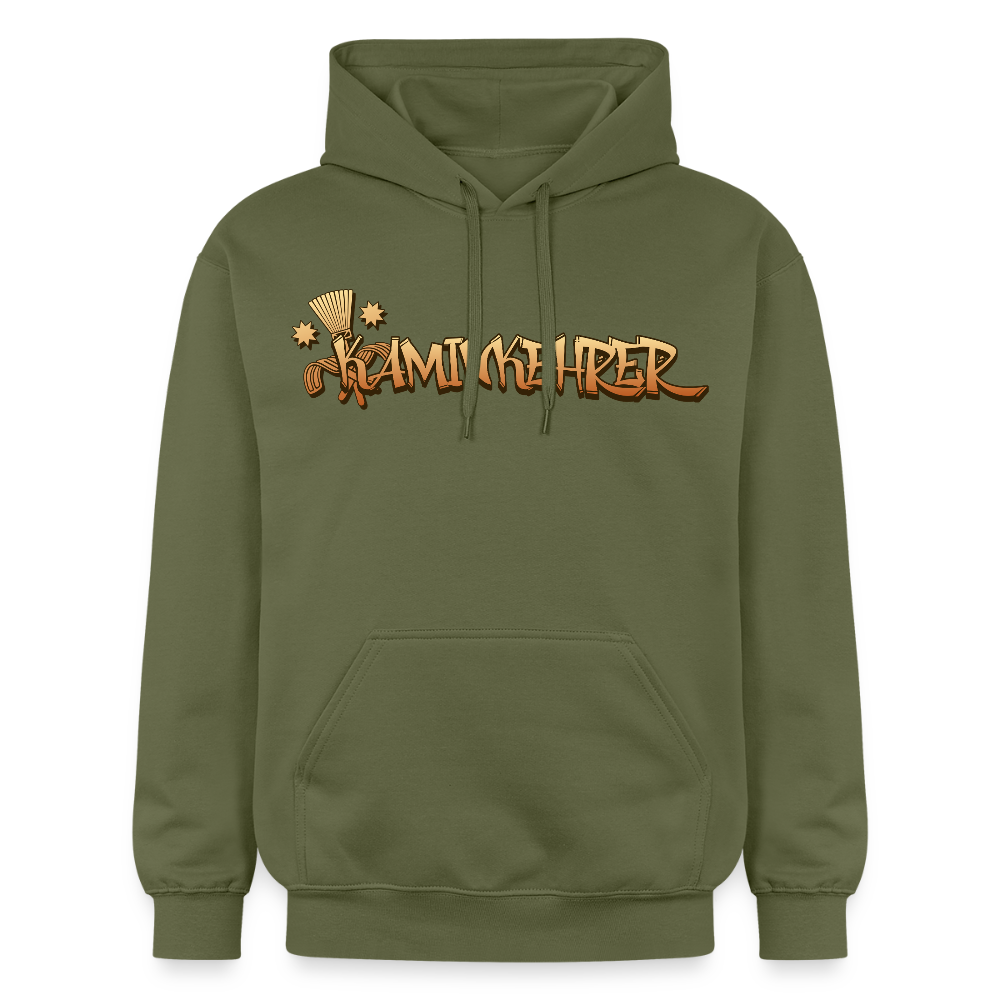 Gildan Unisex Softstyle® "Kaminkehrer" Militärgrün Gildan Unisex Softstyle® Midweight Hoodie