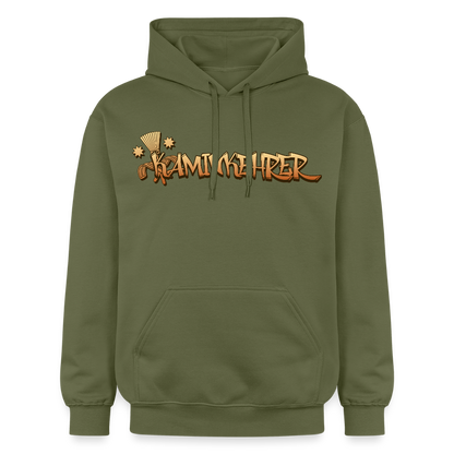 Gildan Unisex Softstyle® "Kaminkehrer" Militärgrün Gildan Unisex Softstyle® Midweight Hoodie
