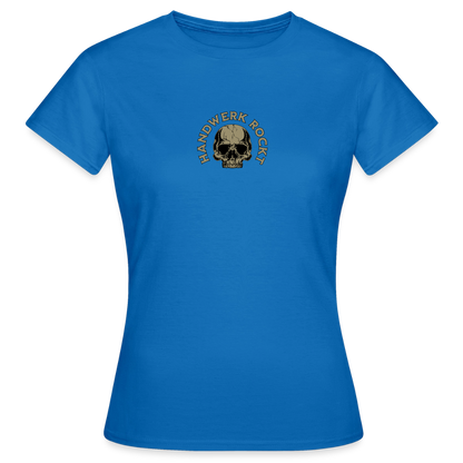 Frauen T-Shirt "Handwerk-Rockt" (beidseitig bedruckt) Frauen T-Shirt {{ color }}