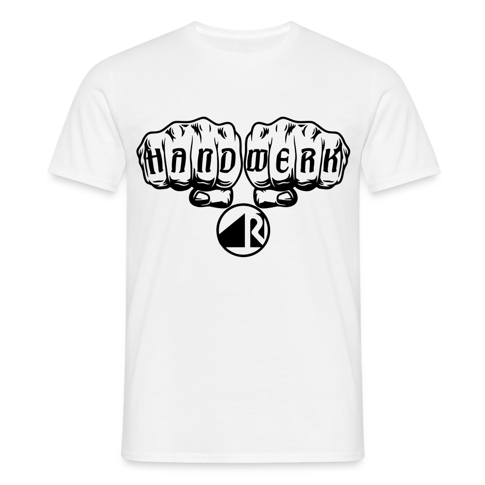Unisex T-Shirt "Raumausstatter" Weiß Männer T-Shirt