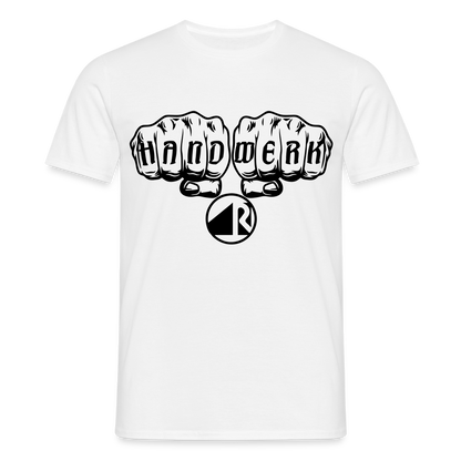 Unisex T-Shirt "Raumausstatter" Weiß Männer T-Shirt