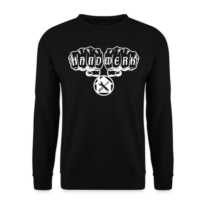 Unisex Pullover "Hausmeister" Schwarz Unisex Pullover