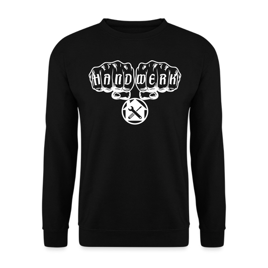 Unisex Pullover "Hausmeister" - Schwarz